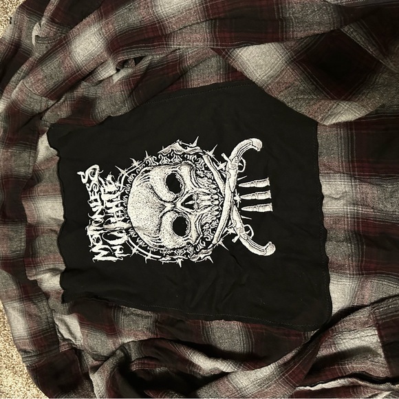 Motionless in White MIW band flannel - Picture 1 of 4